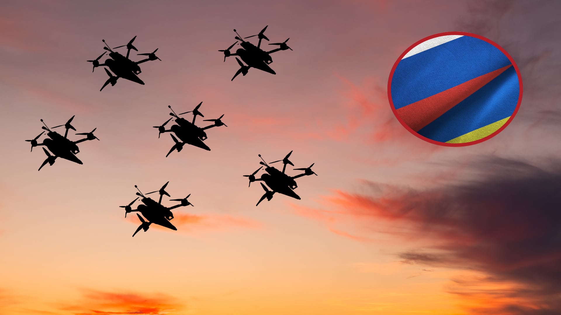 Drones militares. Ucrania y Rusia. Fotos: Getty Images.