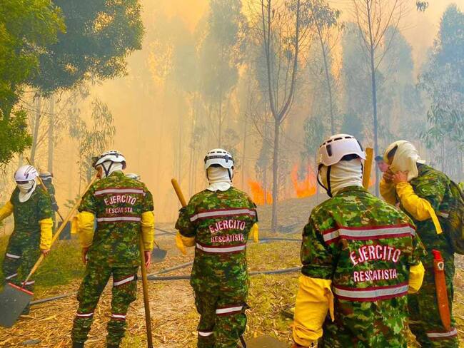 Alerta en Cundinamarca por incendios forestales: Van 225 en lo corrido del año