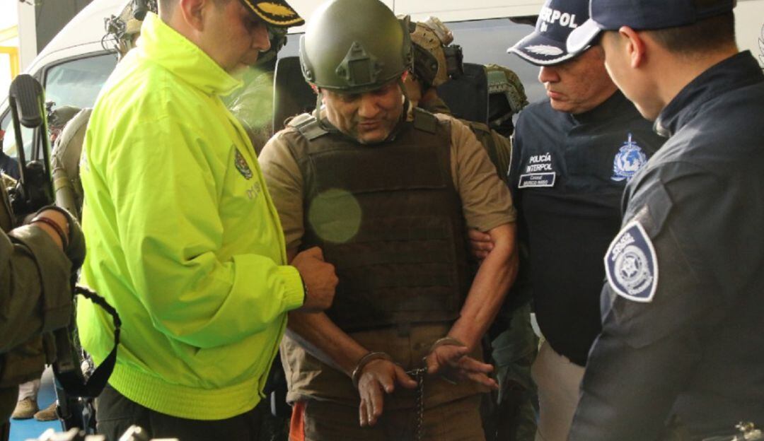 Extradición de alias 'Otoniel'.