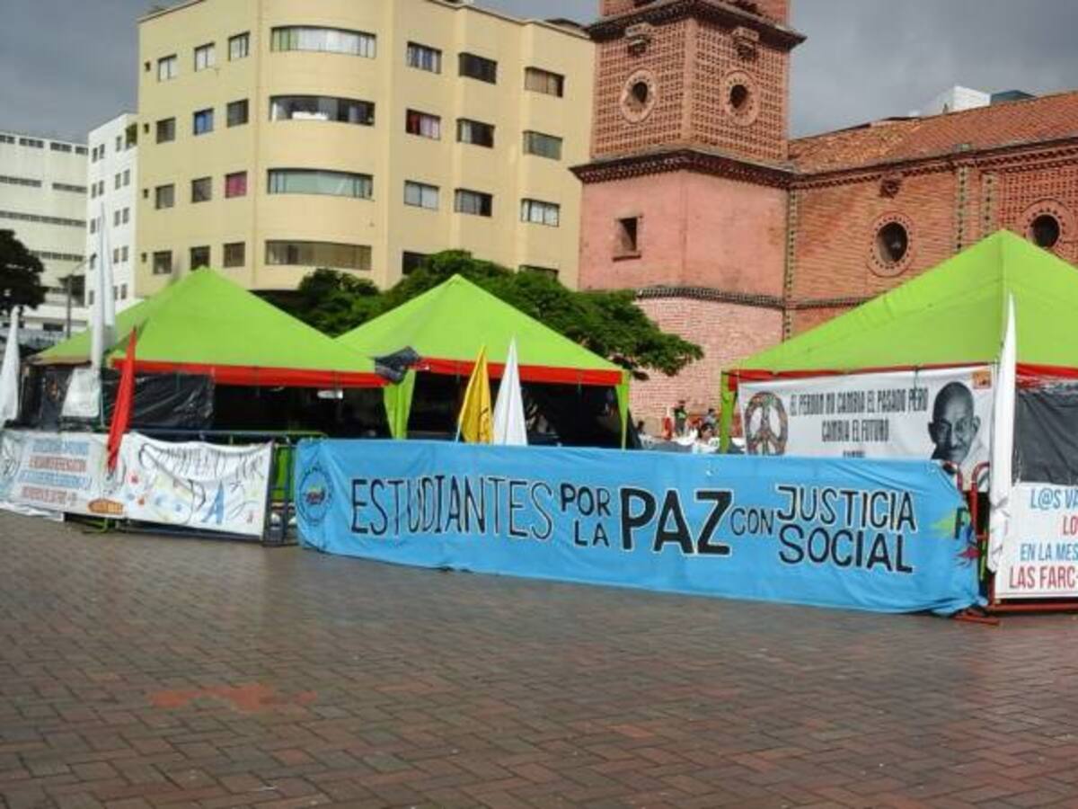 El Campamento por la Paz en Cali no se levantará