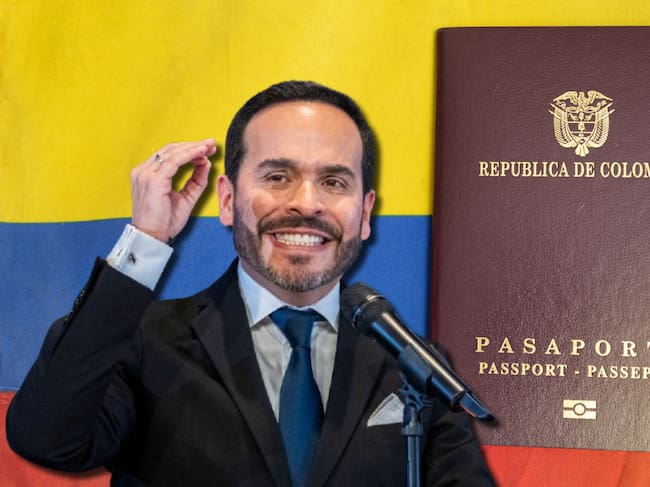 Abelardo de la Espriella y pasaportes. Fotos: Getty Images