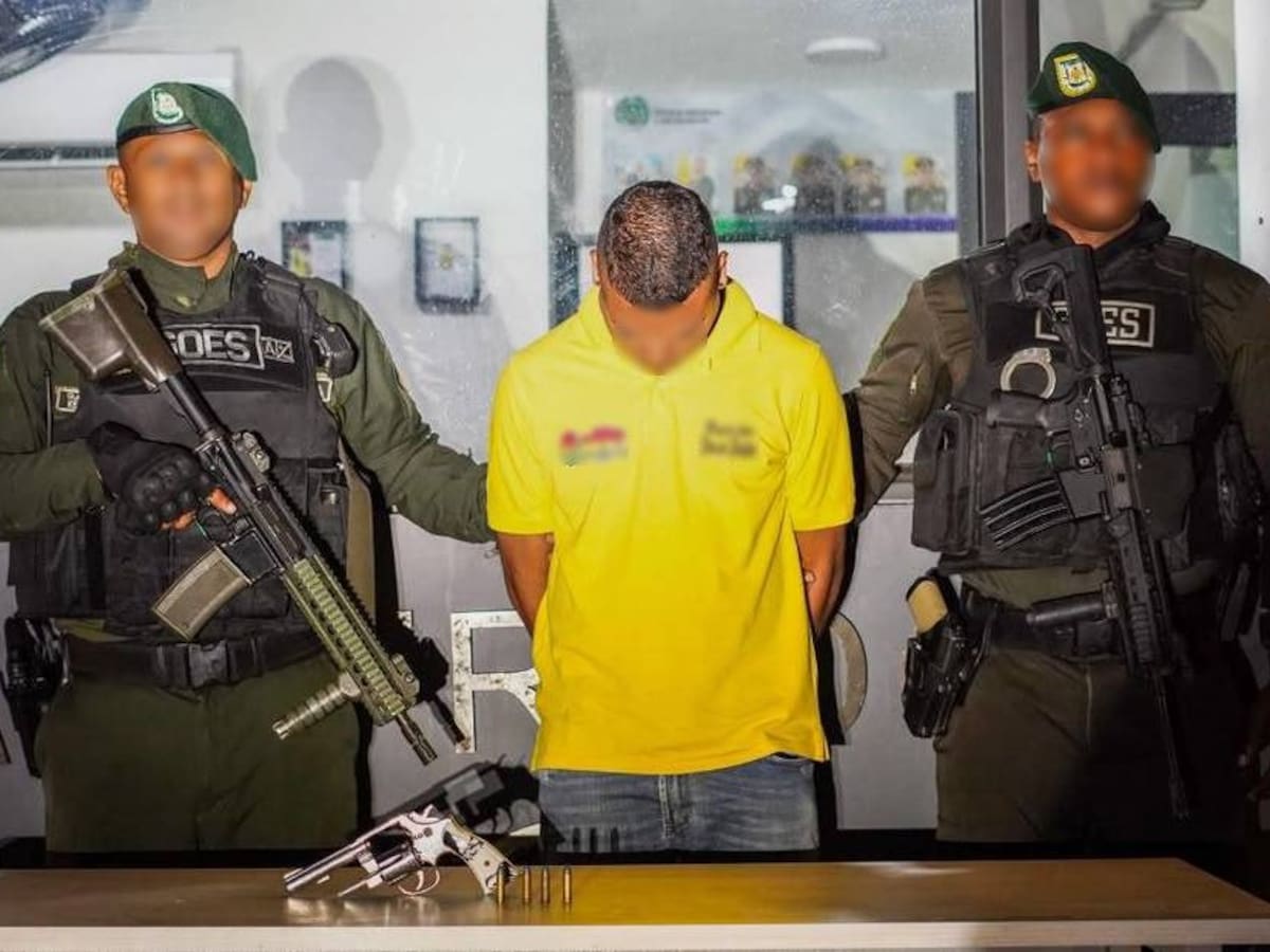 Capturan en Colombiatón a alias ‘Migue’ cuando pretendía ocultar un arma en un congelador