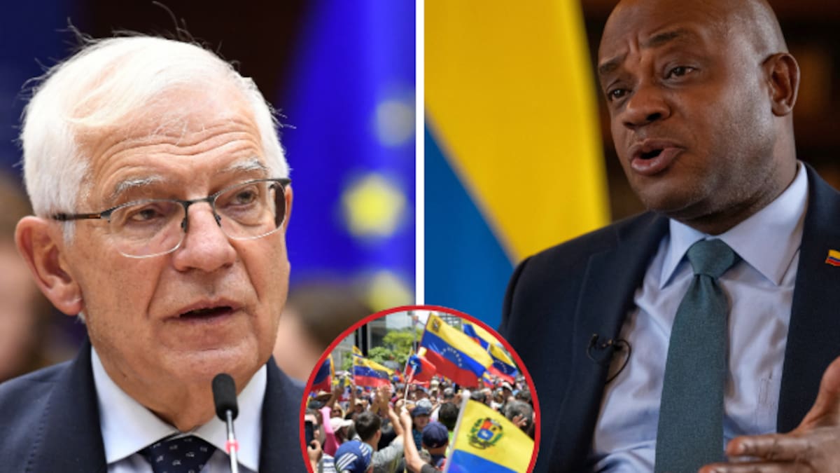 Josep Borrell y Luis Gilberto Murillo, canciller colombiano, piden diálogo en Venezuela