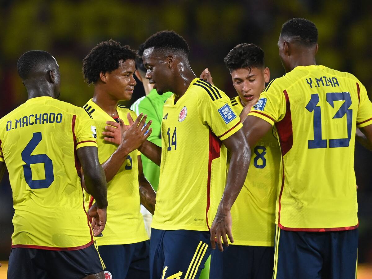 Este es el once titular de la Selección Colombia ante Chile