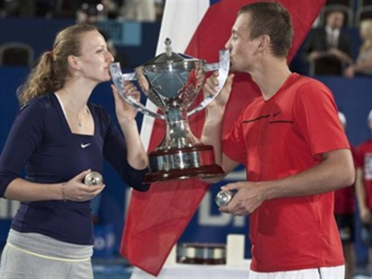 República Checa ganó la Copa Hopman de tenis