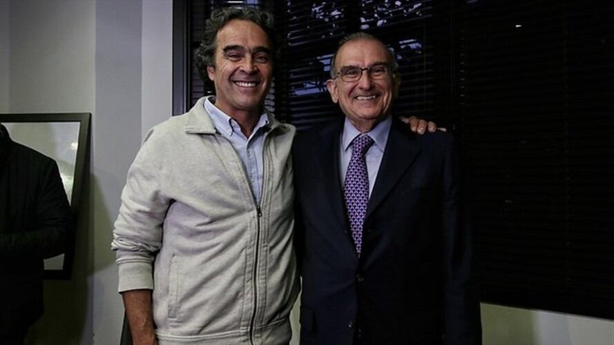 Sergio Fajardo y Humberto De la Calle. Foto: Colprensa