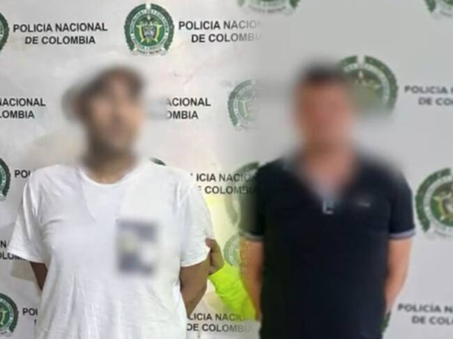 Policía capturó a dos extraditables de la estructura criminal “Sin Frontera” (Foto: cortesía/ Policía Nacional)