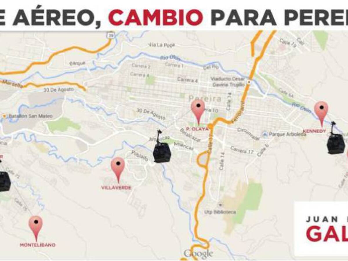 Cable aéreo de Pereira es una prioridad para Planeación Nacional