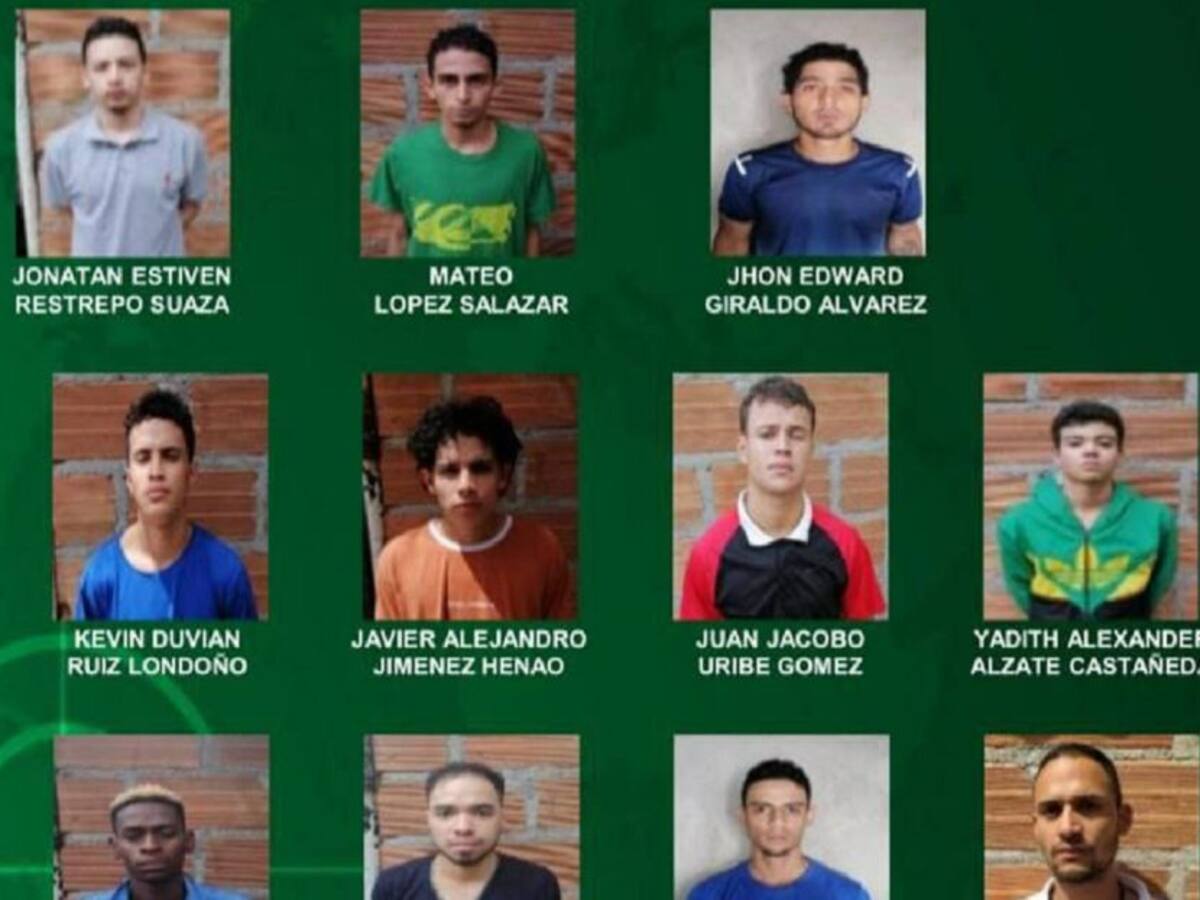 Se fugaron 18 detenidos de una estación de policía de Medellín