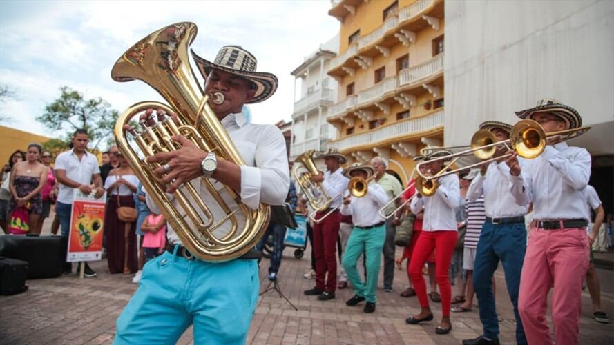 Se trata de la sexta versión del Festival Departamental de Bandas de Bolívar. Foto: Cortesía