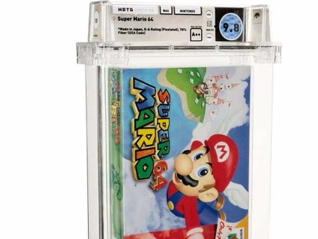 Copia sellada de Super Mario 64