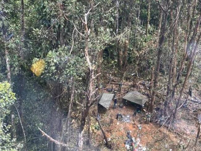 Se estima que en el campamento habían 15 integrantes de la disidencia armada.