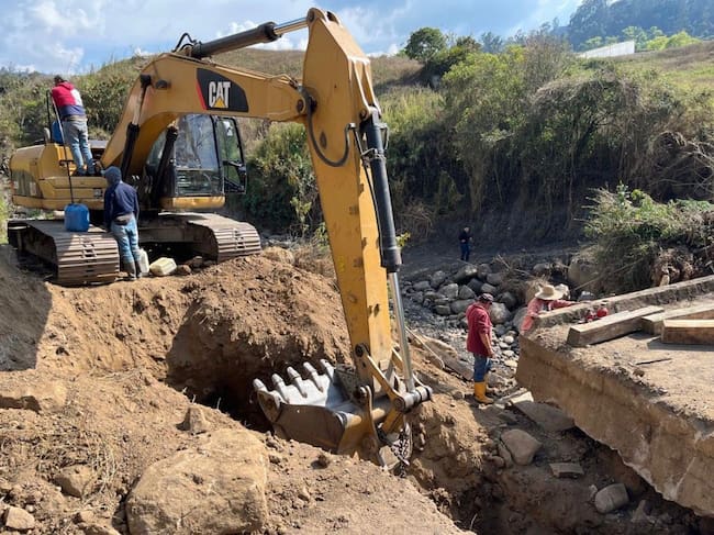 Emergencias invernales en Cundinamarca: Foto: Suministrada Gobernación de Cundinamarca.