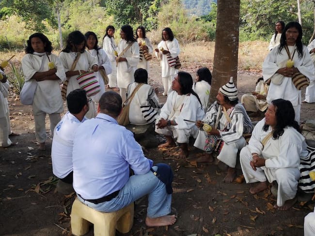 El trámite de peticiones de indígenas de la Sierra Nevada de Santa Marta