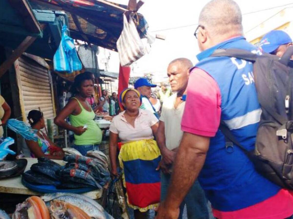 Distrito intervino integralmente al mercado de Bazurto de Cartagena