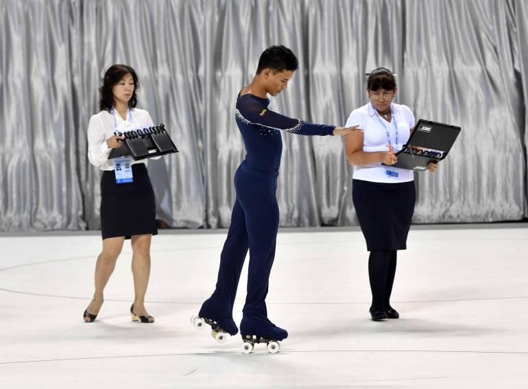 Patinaje artístico, una de las disciplinas que no se realizará. /FOTO ALCALDÍA