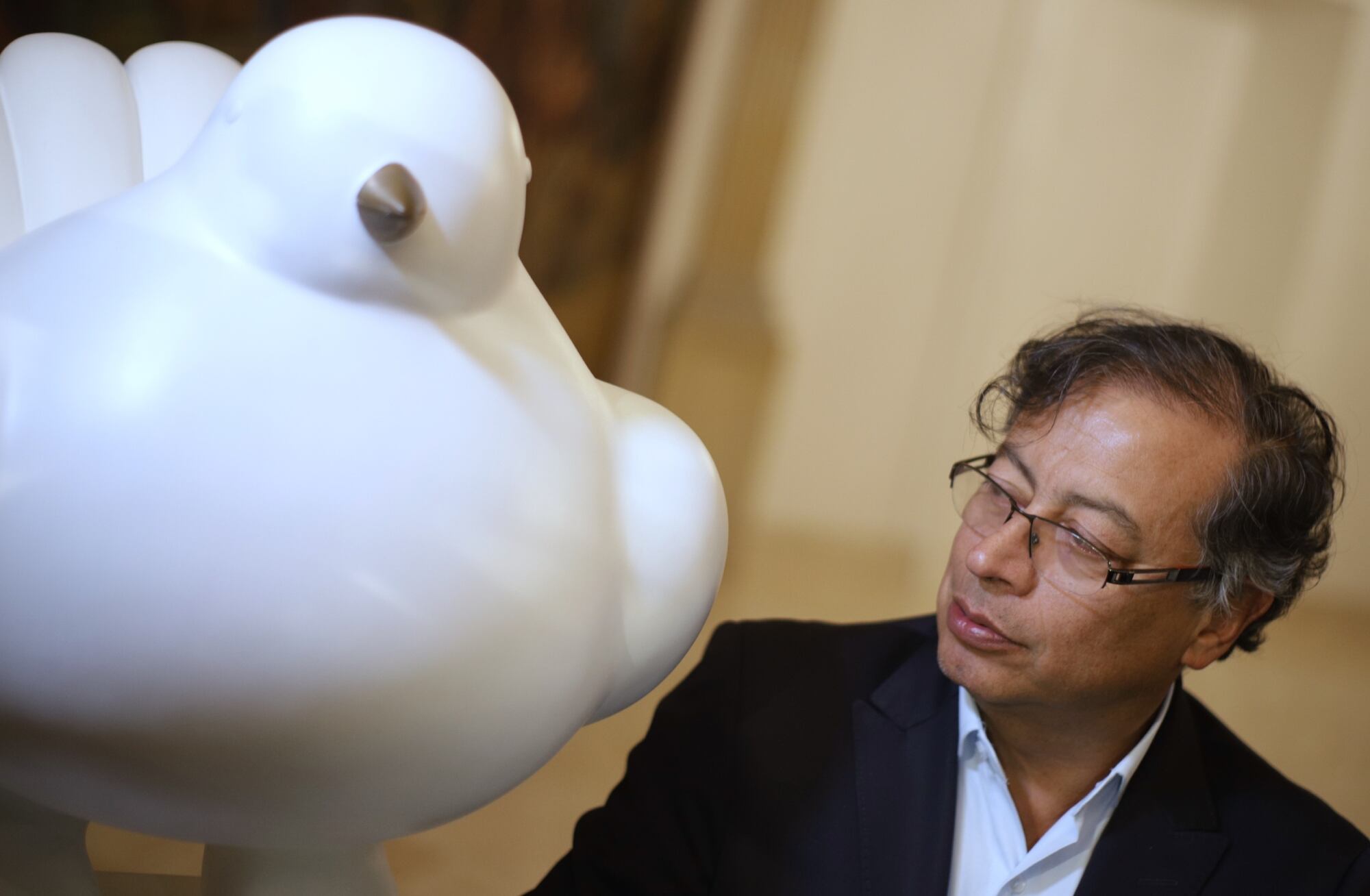 El presidente Gustavo Petro reiteró su respaldo a la implementación del Acuerdo de Paz y a garantizar la seguridad de los excombatientes (GettyImages)