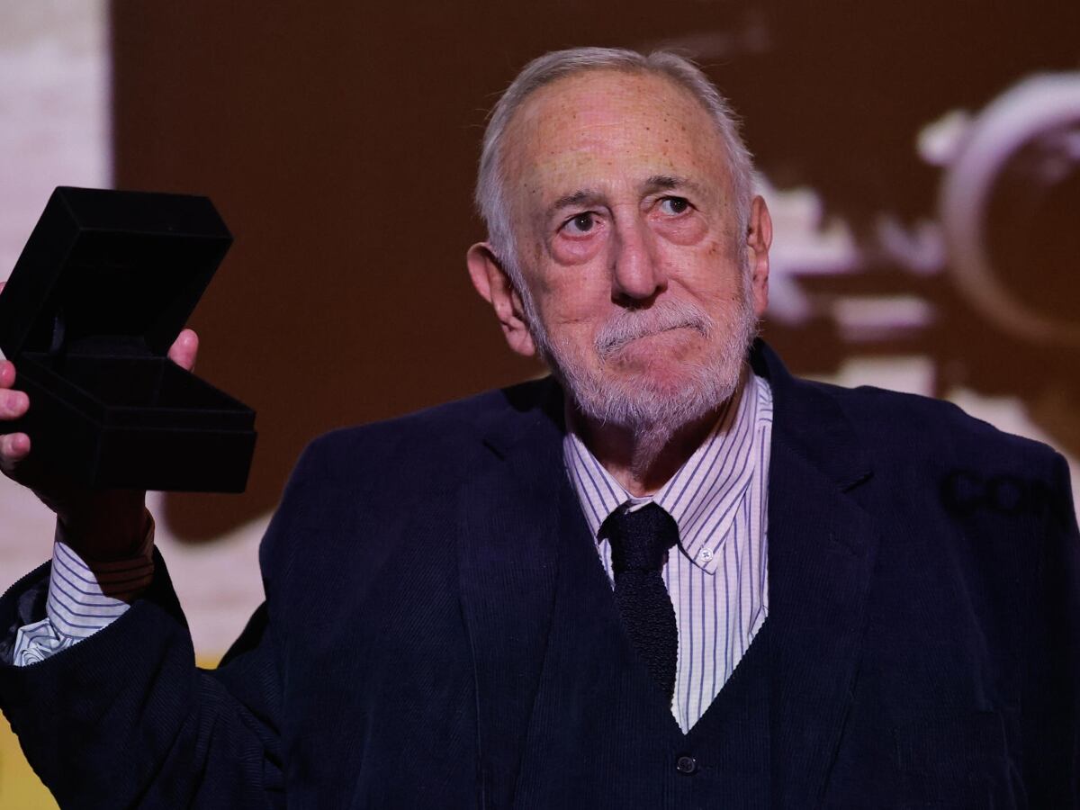 El cineasta argentino Adolfo Aristarain a los 82 años. Foto: EFE