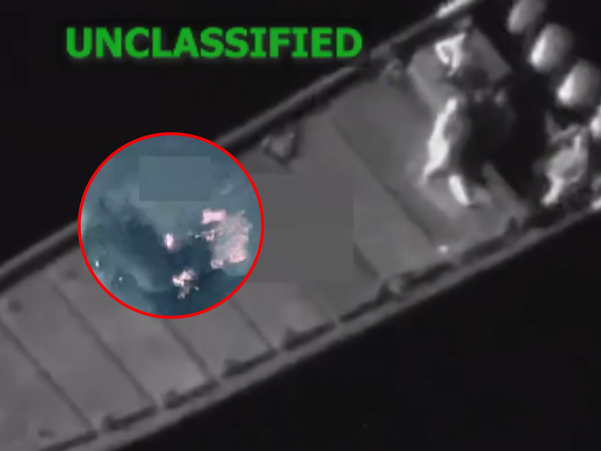 Ataque de EEUU a lanchas en el Caribe y el Pacífico. Fotos: X @Southcom