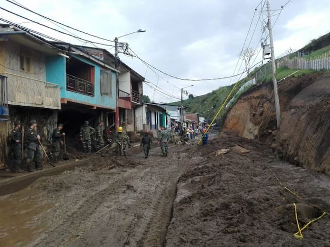Persiste el riesgo de deslizamiento en el barrio Matecaña