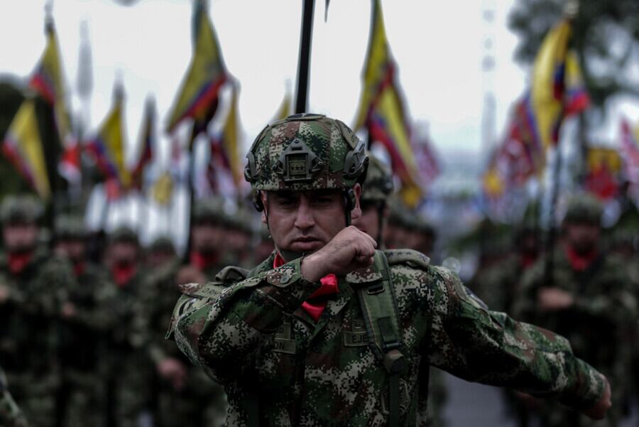 Imagen de referencia del Desfile Militar. Foto: Colprensa.