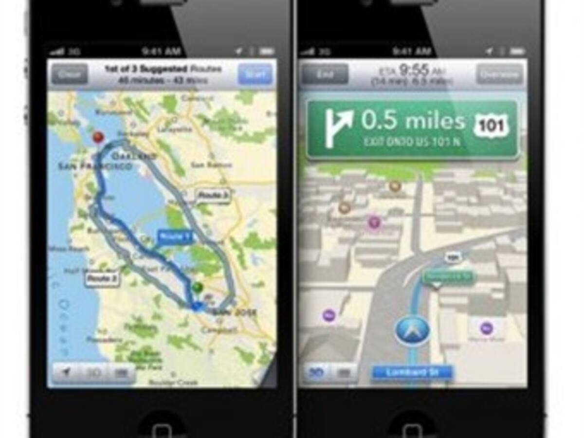 Los mapas de Apple son un mar de errores