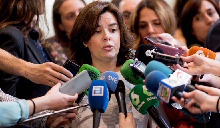 Soraya Sáenz de Santamaría.