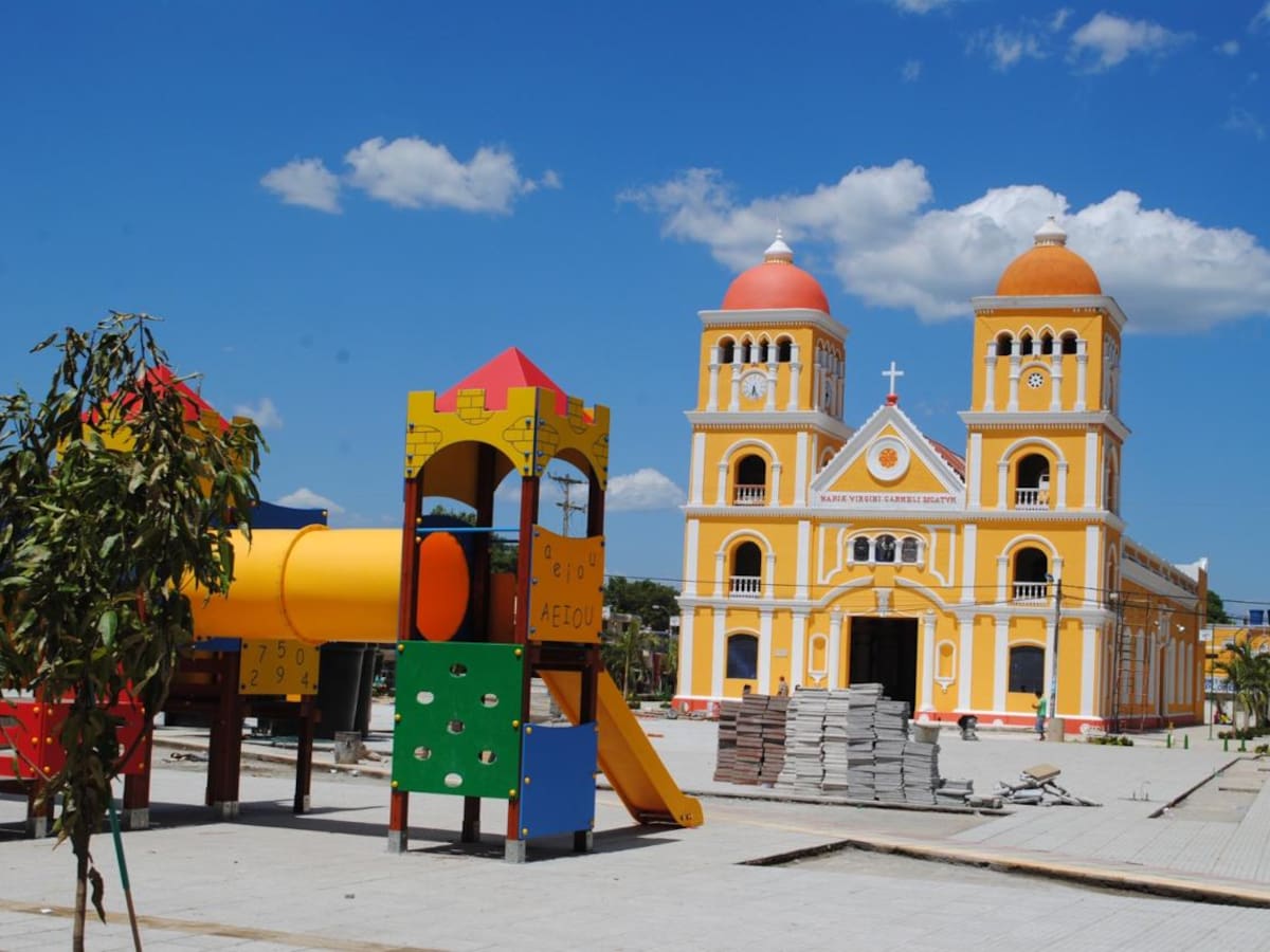 Nueva plaza de El Carmen de Bolívar tendrá imagen de la virgen