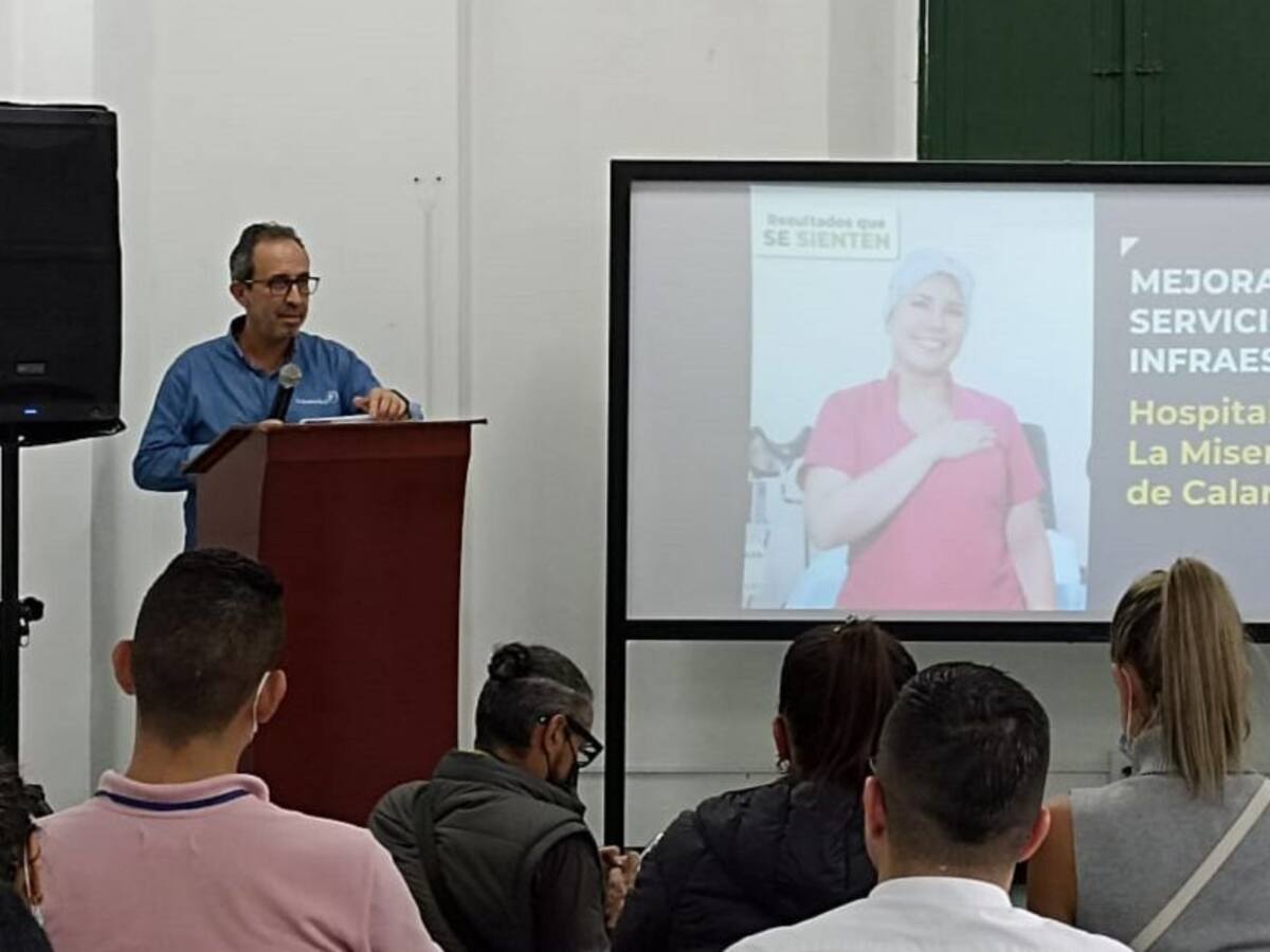 En más del 50% avanza recuperación del hospital La Misericordia de Calarcá