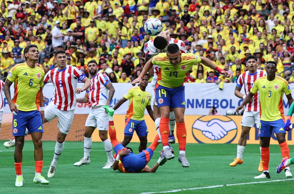 Selección Colombia.  (Photo by Aric Becker / AFP) (Photo by ARIC BECKER/AFP via Getty Images)