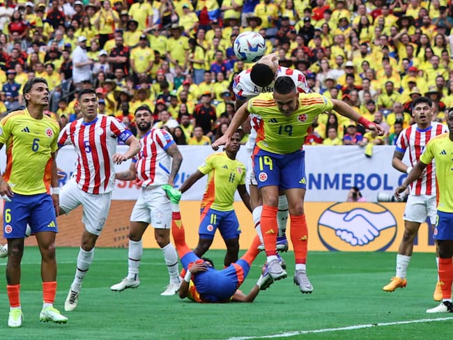 Selección Colombia.  (Photo by Aric Becker / AFP) (Photo by ARIC BECKER/AFP via Getty Images)