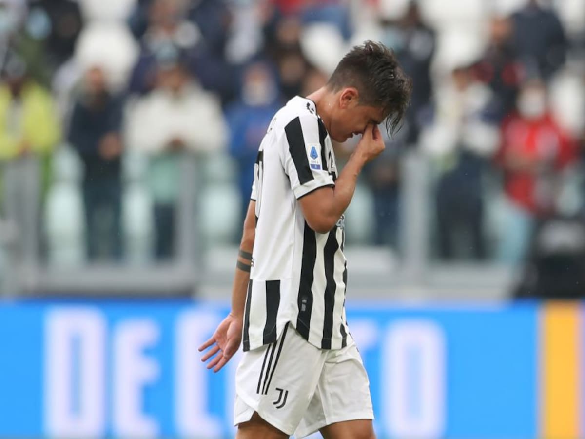 Entre lágrimas, Dybala salió lesionado después de marcar gol con Juventus