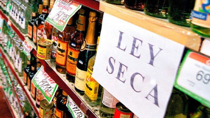 Proponen flexibilizar Ley Seca en periodo de elecciones
