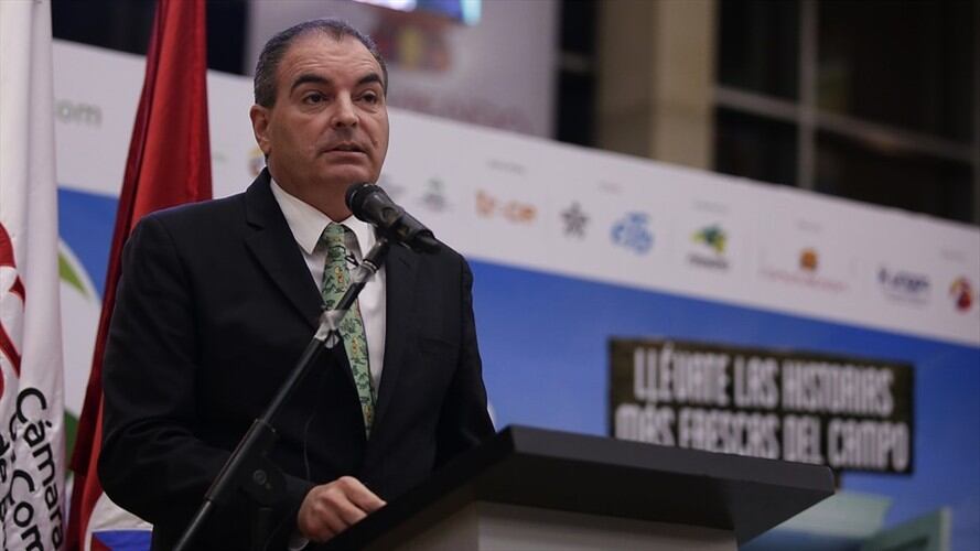 Aurelio Iragorri, ministro de Agricultura, manifestó que la fiebre aftosa en Colombia ya concluyó. Foto: Colprensa