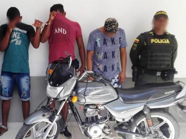 Policía captura 23 presuntos delincuentes en Cartagena
