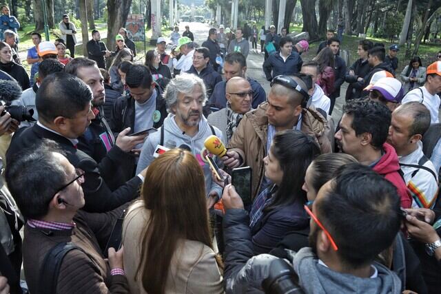 Juan Daniel Oviedo, candidato por la Alcaldía de Bogotá. Foto: Camila Díaz/ Colprensa.