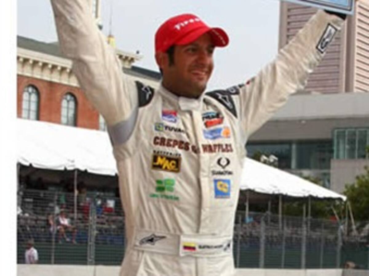 Gustavo Yacamán se coronó en Baltimore en la Indy Lights