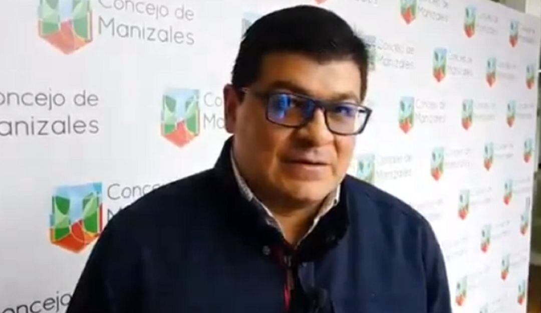 César Díaz Zapata, concejal de Manizales