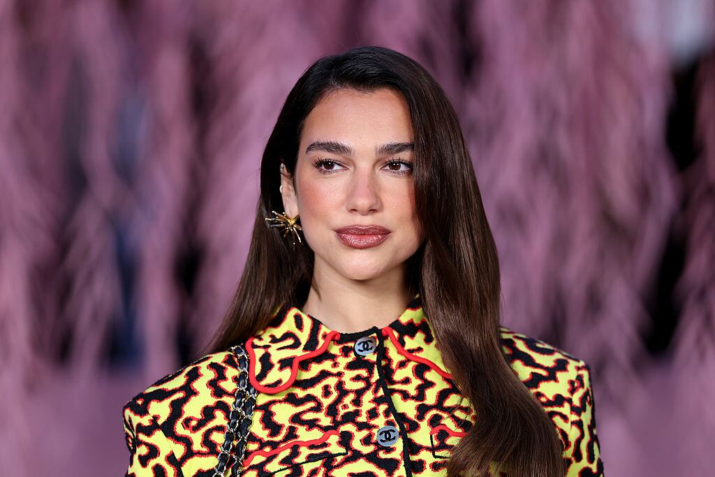 PARIS, FRANCE - JANUARY 27: (EDITORIAL USE ONLY - For Non-Editorial use please seek approval from Fashion House) Dua Lipa attends the Chanel Haute Couture Week Spring/Summer 2026 show as part of Paris Fashion Week on January 27, 2026 in Paris, France. (Photo by Aurore Marechal/Getty Images)