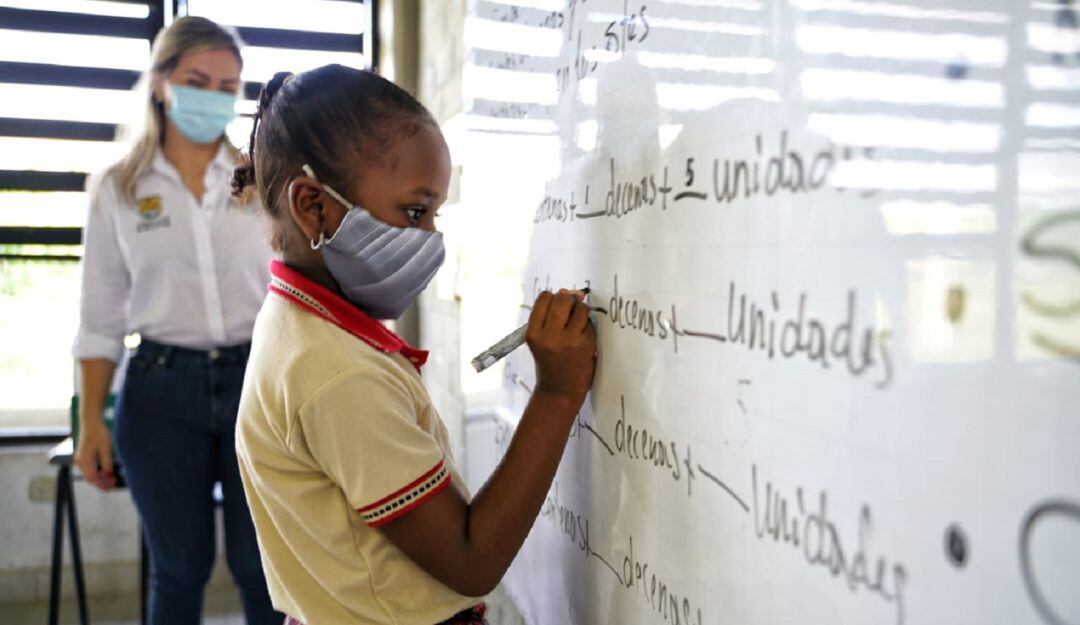 La Gobernación aseguró que las sedes educativas también cuentan con el servicio de aseo y vigilancia.