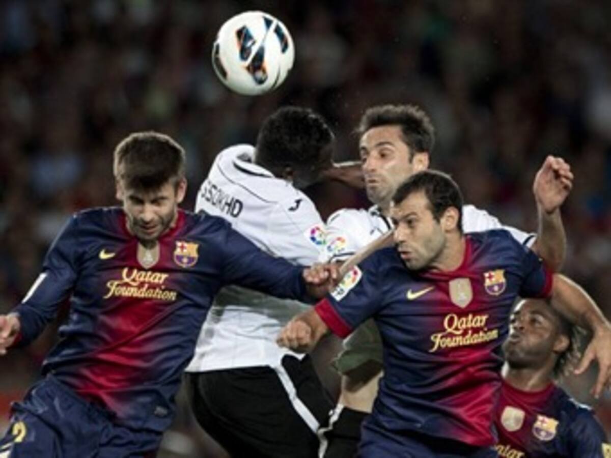 Barcelona le ganó a Valencia y es líder en España