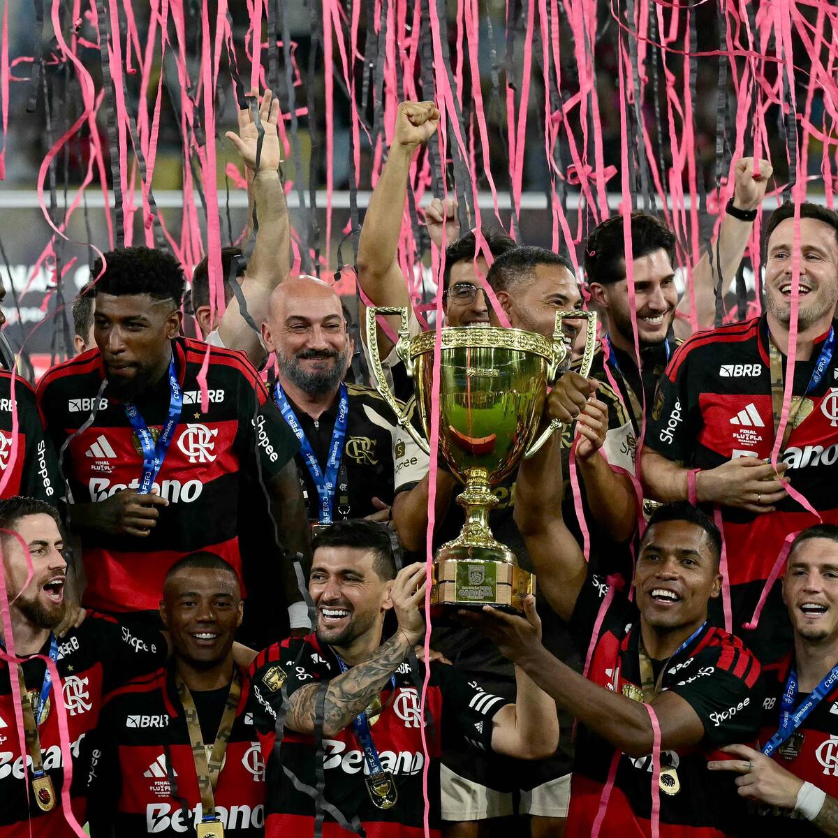 Carrascal, Enamorado y Arias, campeones en Brasil