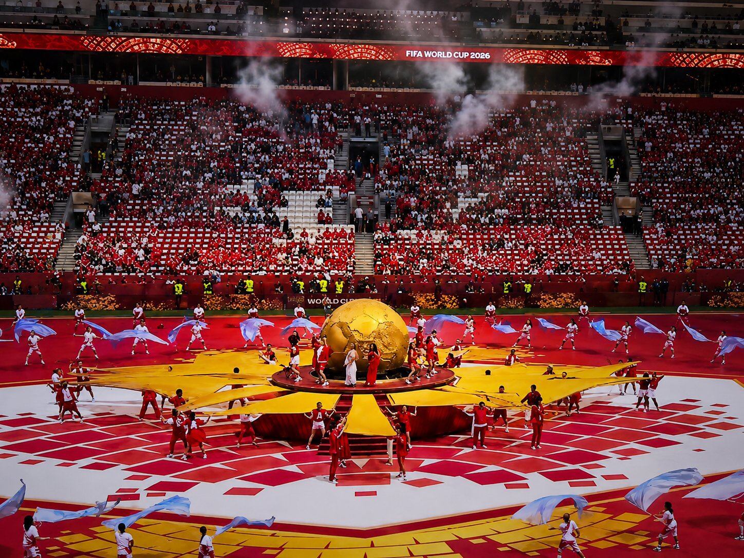 Inauguración Canadá Mundial 2026. Foto tomada de redes sociales