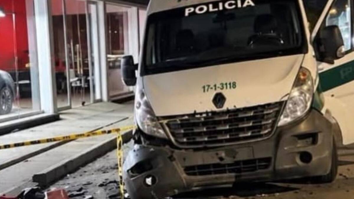 Buscan a responsables de ataque con explosivos contra patrulla de Policía en Palmira, Valle