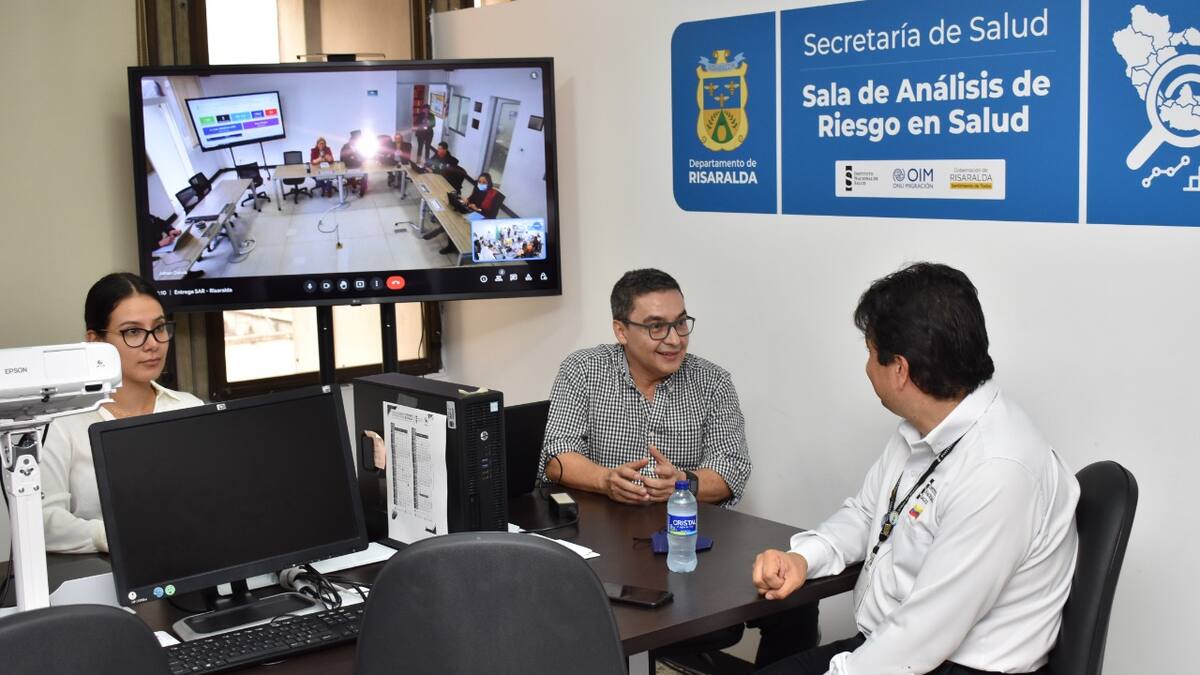Con una Sala de Análisis del Riesgo se hará monitoreo a la salud en Risaralda