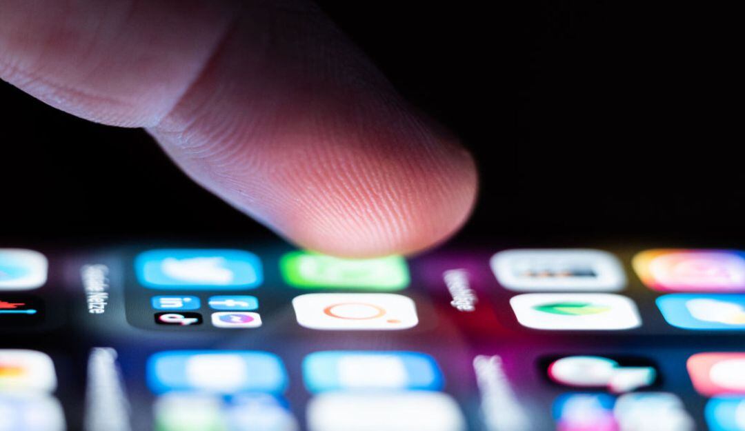 Imagen de referencia de un iPhone