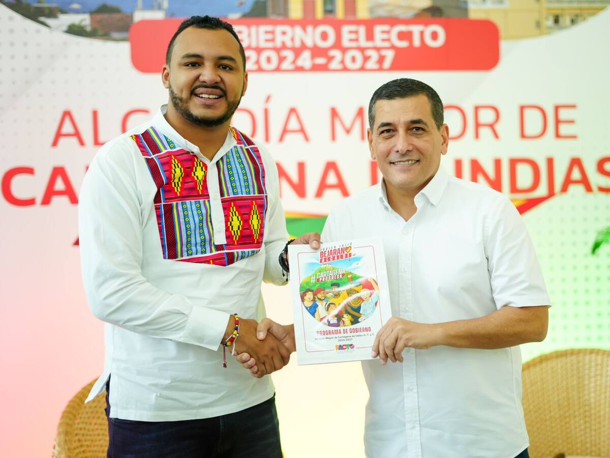 Dumek Turbay y Javier Julio Bejarano reunidos: hablaron sobre el plan de desarrollo