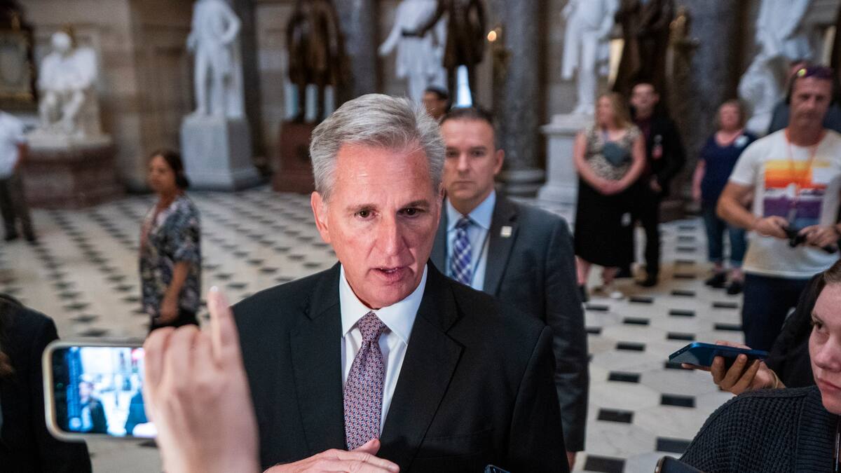 La Cámara Baja de EE.UU. aprobó someter a votación la destitución de Kevin McCarthy
