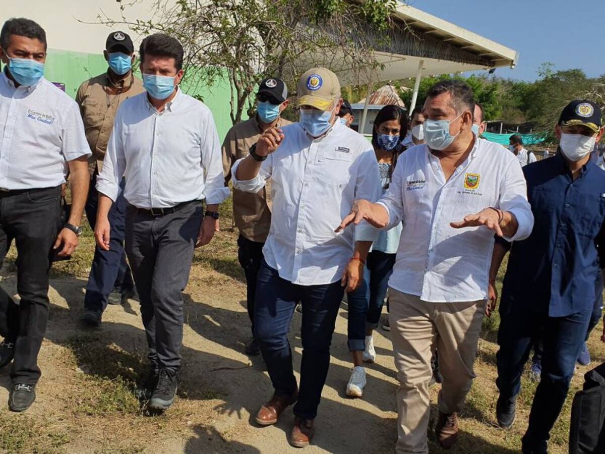 Alcaldía de El Carmen de Bolívar acompaña visita presidencial a El Salado