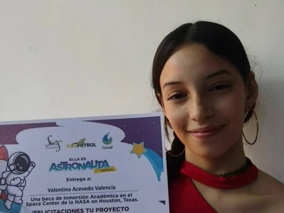 Una estudiante caldense ocupa el primer puesto de Astronauta Virtual de la NASA